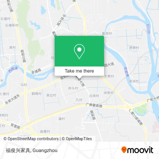 福俊兴家具 map