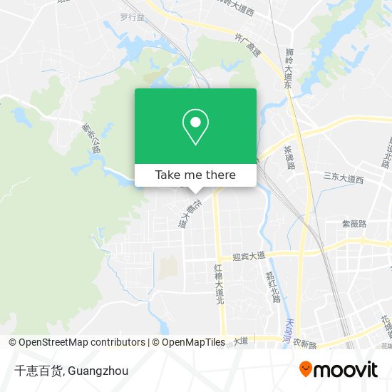 千恵百货 map