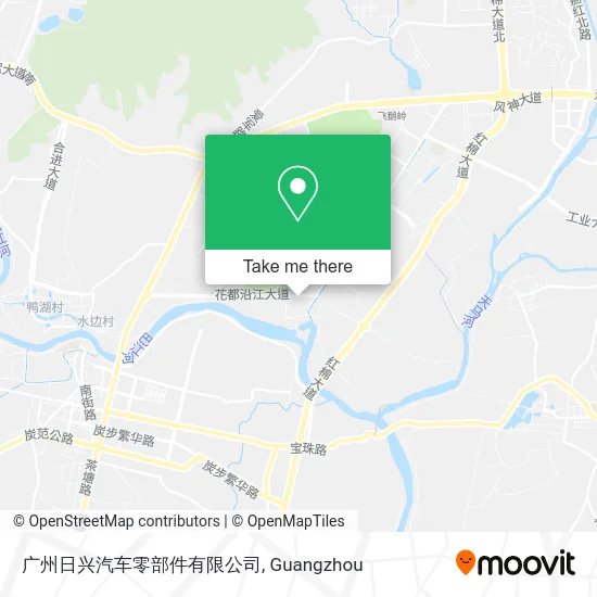 广州日兴汽车零部件有限公司 map