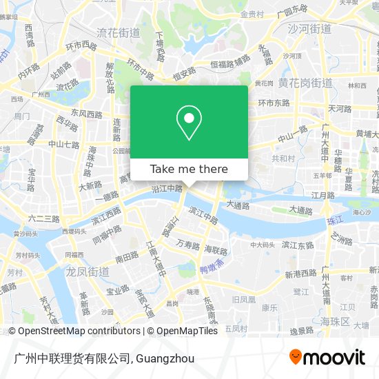 广州中联理货有限公司 map