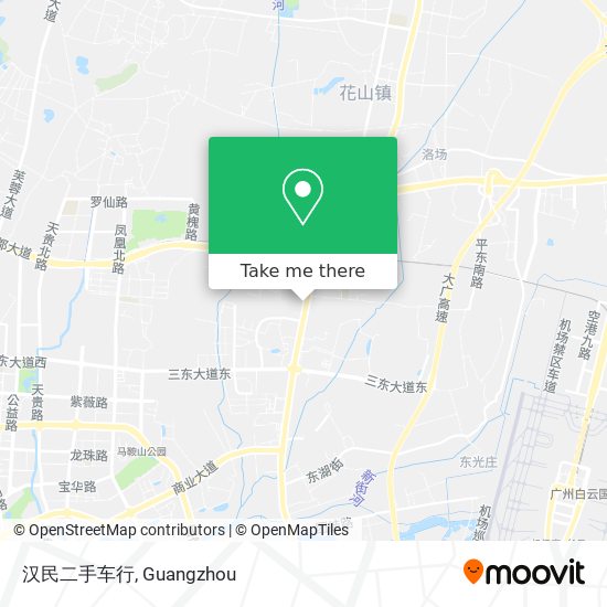 汉民二手车行 map