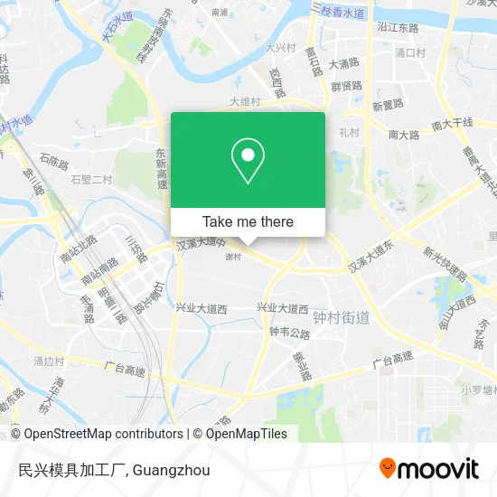 民兴模具加工厂 map