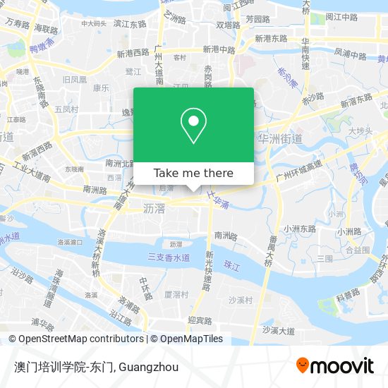 澳门培训学院-东门 map