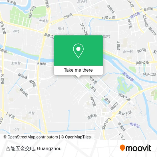 合隆五金交电 map