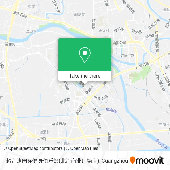 超音速国际健身俱乐部(北滘商业广场店) map
