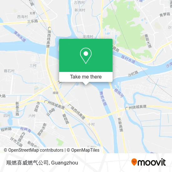 顺燃喜威燃气公司 map