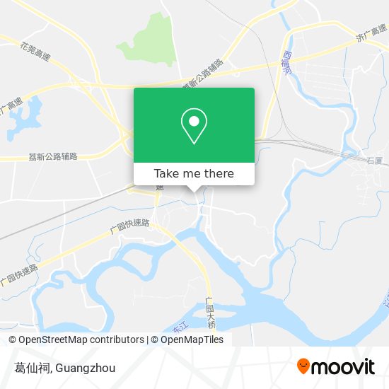 葛仙祠 map