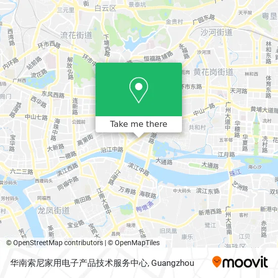 华南索尼家用电子产品技术服务中心 map