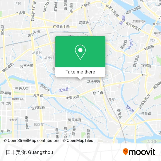 田丰美食 map