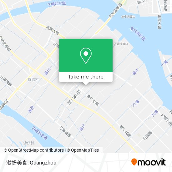 滋扬美食 map
