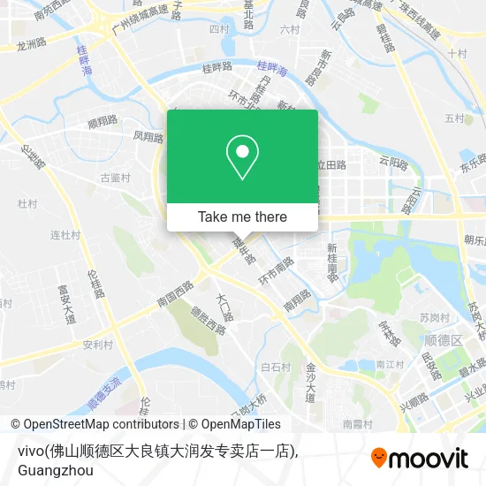 vivo(佛山顺德区大良镇大润发专卖店一店) map