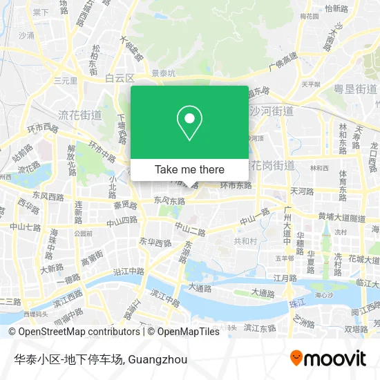 华泰小区-地下停车场 map