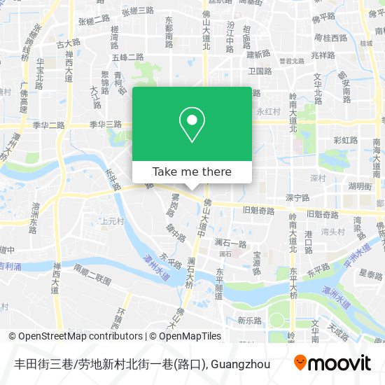 丰田街三巷/劳地新村北街一巷(路口) map