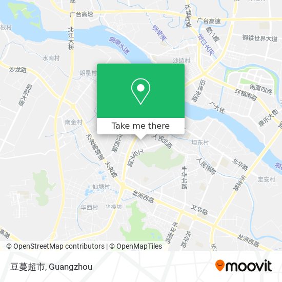 豆蔓超市 map