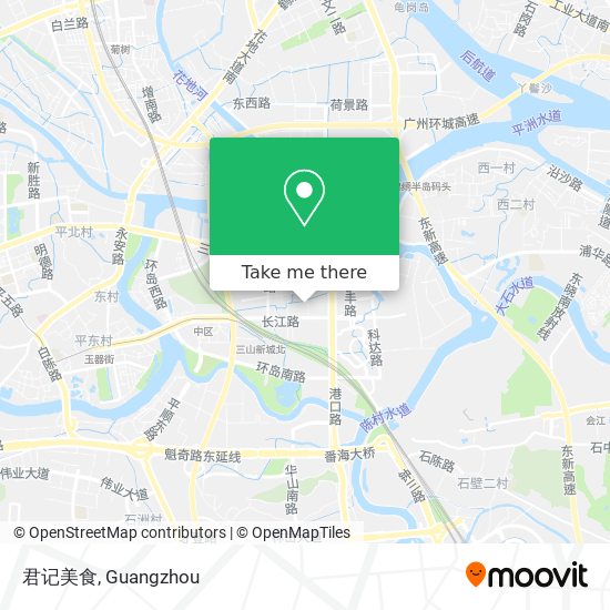 君记美食 map