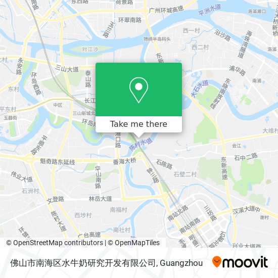 佛山市南海区水牛奶研究开发有限公司 map