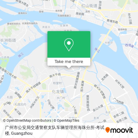 广州市公安局交通警察支队车辆管理所海珠分所-考试楼 map