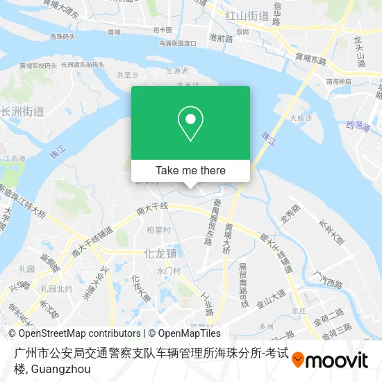 广州市公安局交通警察支队车辆管理所海珠分所-考试楼 map