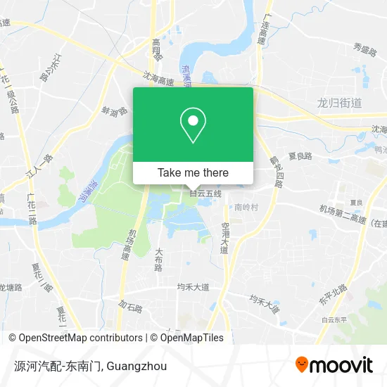 源河汽配-东南门 map