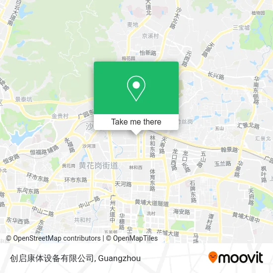 创启康体设备有限公司 map