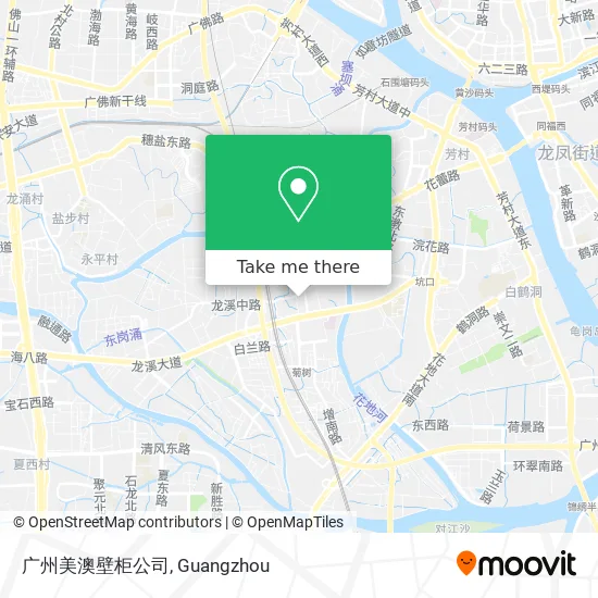 广州美澳壁柜公司 map