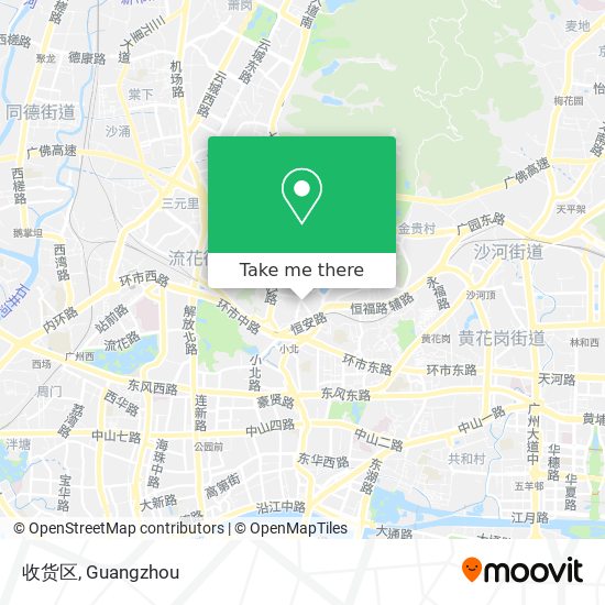 收货区 map