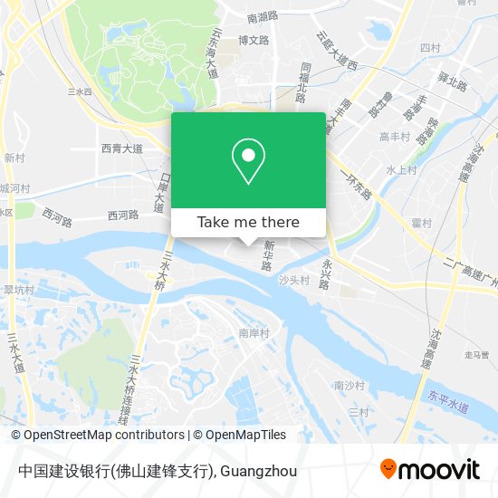 中国建设银行(佛山建锋支行) map