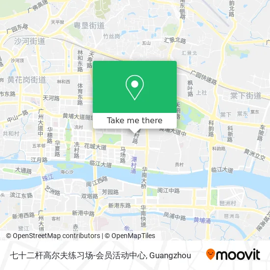 七十二杆高尔夫练习场-会员活动中心 map