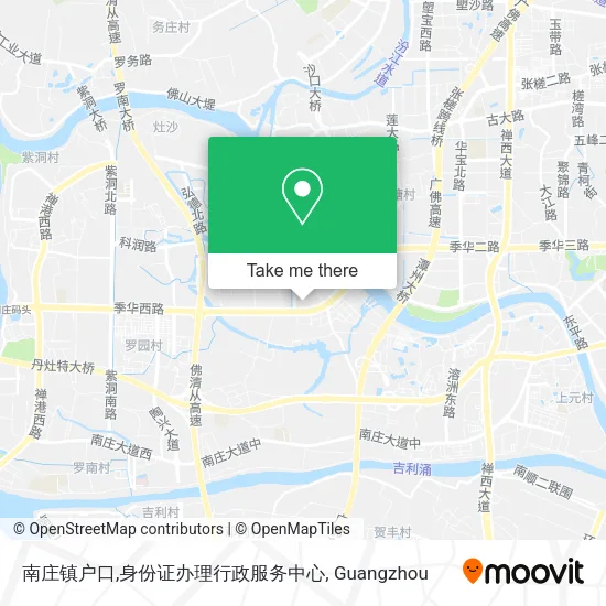 南庄镇户口,身份证办理行政服务中心 map