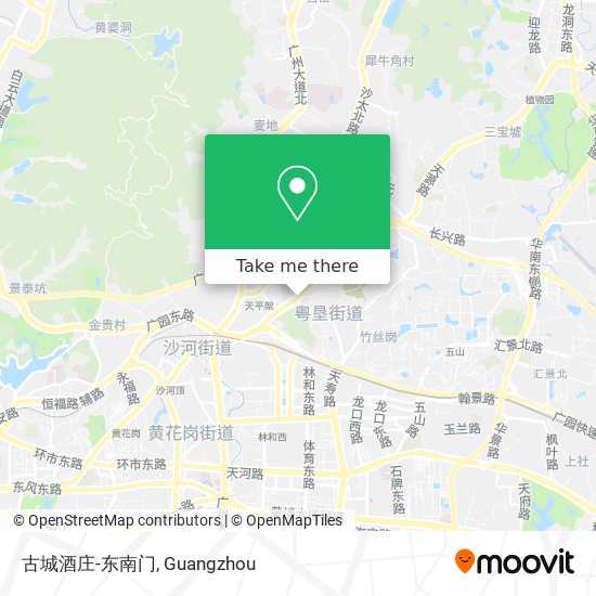 古城酒庄-东南门 map