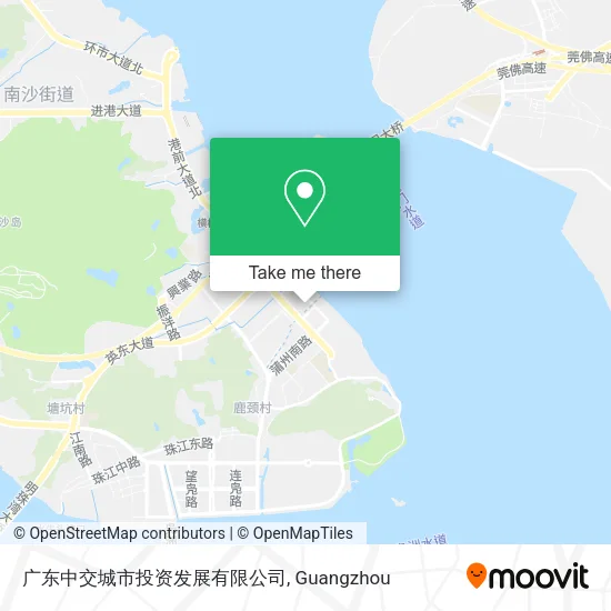 广东中交城市投资发展有限公司 map