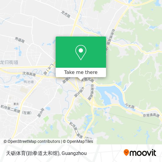 天砺体育(跆拳道太和馆) map