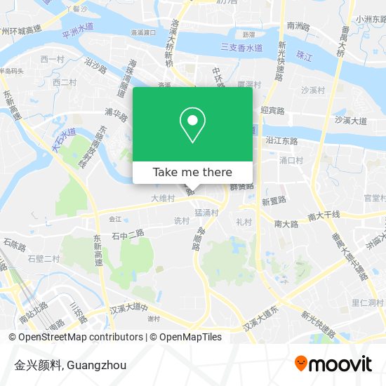 金兴颜料 map