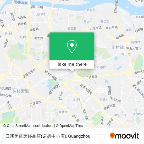 日新美鞋奢侈品店(诺德中心店) map