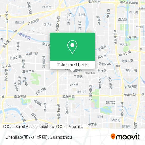 Lirenjiao(百花广场店) map