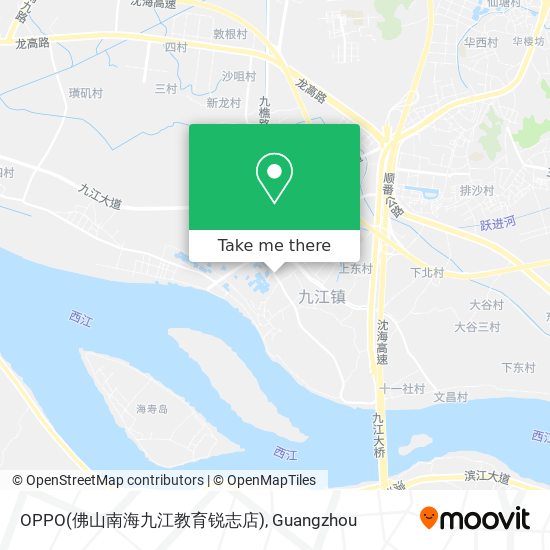 OPPO(佛山南海九江教育锐志店) map