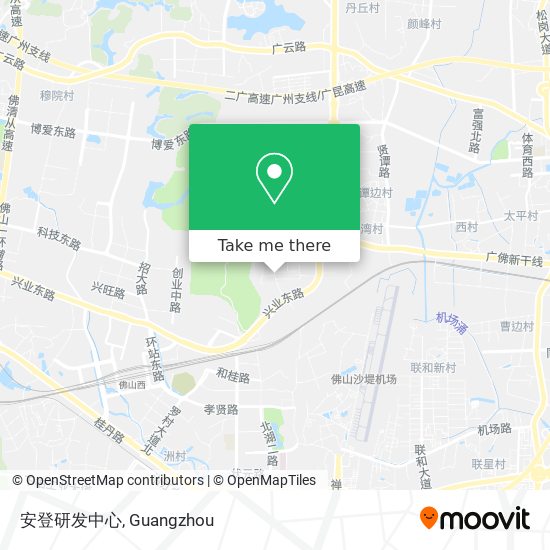 安登研发中心 map