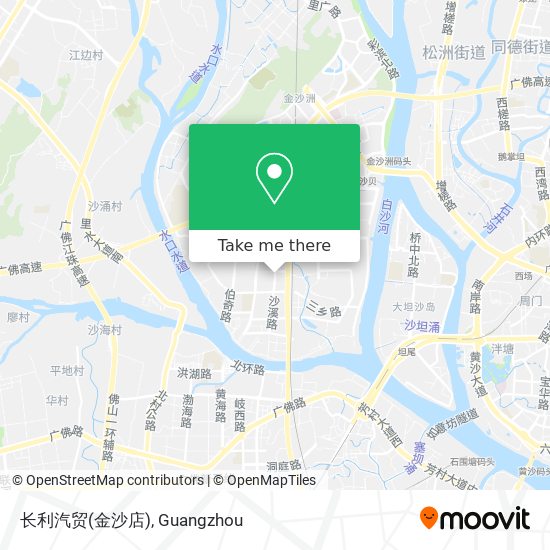 长利汽贸(金沙店) map