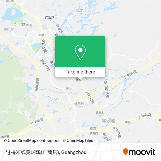 过桥米线黄焖鸡(广商店) map