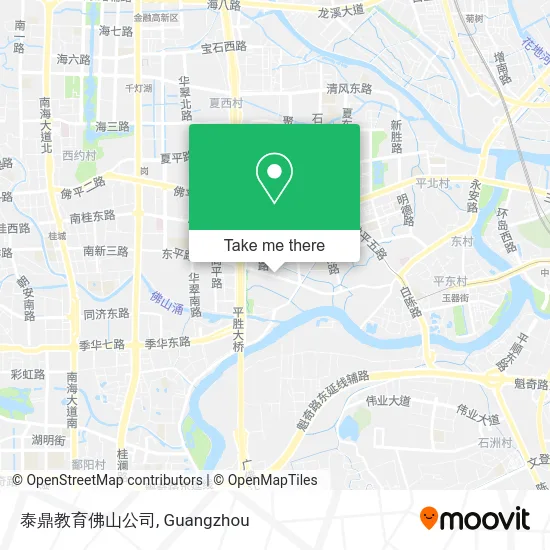 泰鼎教育佛山公司 map