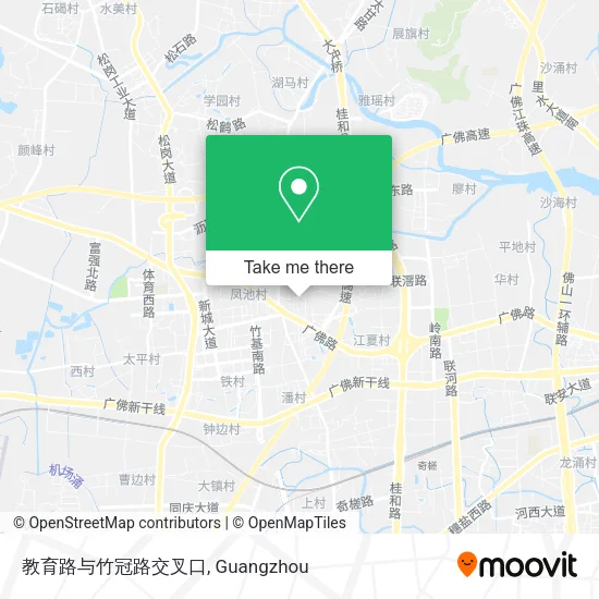 教育路与竹冠路交叉口 map