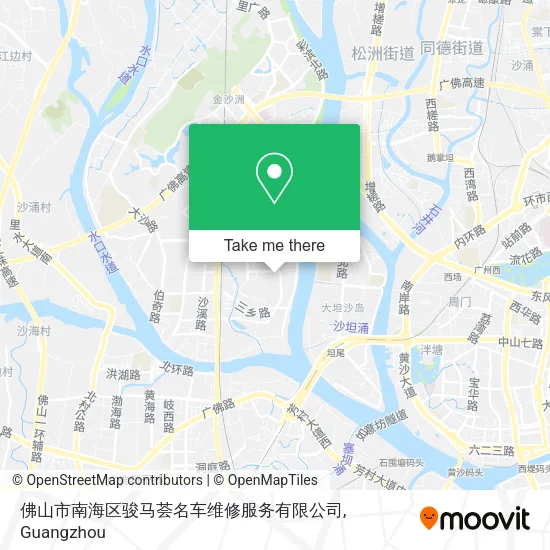 佛山市南海区骏马荟名车维修服务有限公司 map