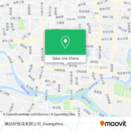 枫怡轩铁花有限公司 map