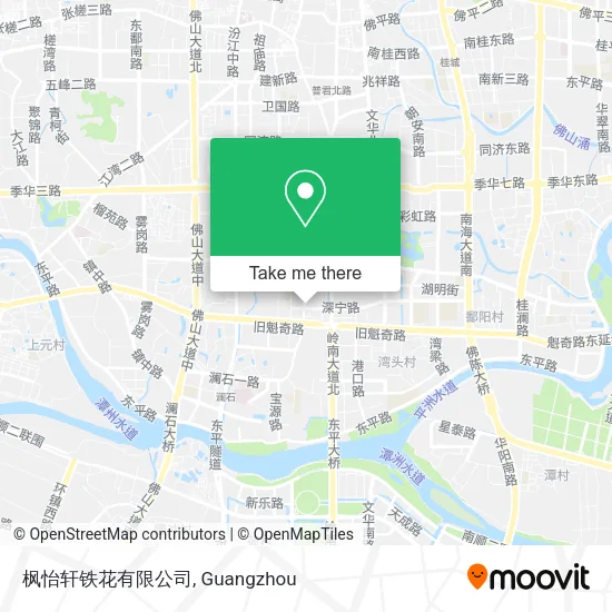 枫怡轩铁花有限公司 map