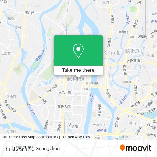 街电(蒸品居) map