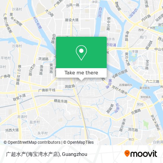 广超水产(海宝湾水产店) map