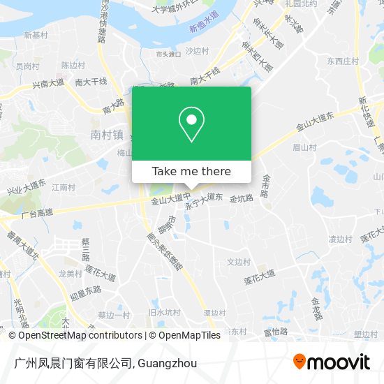 广州凤晨门窗有限公司 map