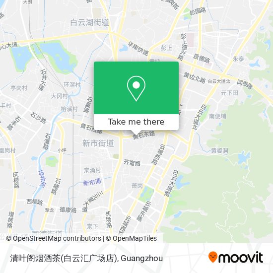 清叶阁烟酒茶(白云汇广场店) map