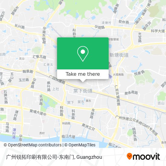 广州锐拓印刷有限公司-东南门 map
