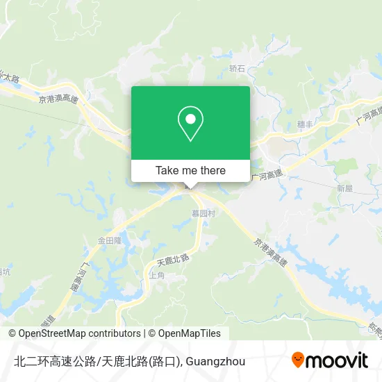 北二环高速公路/天鹿北路(路口) map